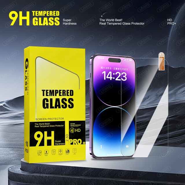 Wholesale Price 9d Screen Protector for Iphone 6 7 8 Plus Xs Xr Xs 12 13 Mini Pro Max Full Cover Tempered Glass Screen Protector