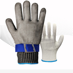 Acier inoxydable 316L Rasoir Grillage Chaîne Bouchers Gants <span class=keywords><strong>de</strong></span> protection <span class=keywords><strong>de</strong></span> travail Gants en acier inoxydable - Product Image 2