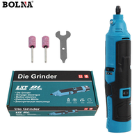 Meuleuse portative sans fil industrielle 12V à batterie lithium sans balais, 4 1/2 pouces, pour découpe et polissage de pierre, 2000mAh