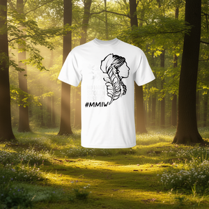 Camiseta MMIW Feather Justice para Adultos, Unisex, Manga Corta, Cuello Redondo, Impresión Serigráfica, para Caminar, Correr y Eventos - Product Image 2