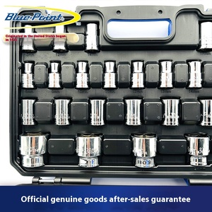 ชุดเครื่องมือซ่อมรถยนต์ KAODEE BLUE DOT American Blue Tools 32 ชิ้น ชุดประแจบล็อกพร้อมด้ามขันขนาด 1/2 นิ้ว วัสดุ CRV - Product Image 5