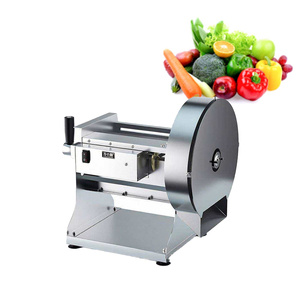 Electric High-Accuracy 50W <b>Vegetable</b> Fruit Slicing Machine Potato Chips Cucumber Lemon Apple Cabbage Tomato <b>Cutter</b> Slicer - Product Image 1