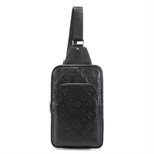 GORFIA tas payudara pria, tas selempang dada dan tas bahu pria kulit kustom tas bahu antimaling/ - Product Image 4