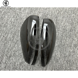 Coques de rétroviseurs latéraux pour Mercedes Benz Classe G W464 W463A G500 G63, type autocollant en fibre de carbone sèche, pièces de voiture - Product Image 2
