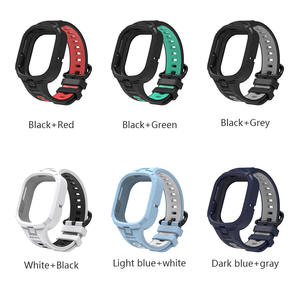 Orologio d'onore 4 bracciale di ricambio Casual per orologio intelligente d'onore 4 Silicone due colori cinturino unico - Product Image 2