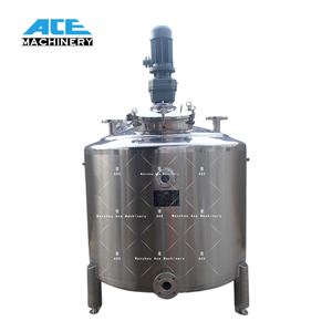 Tanque Mezclador de Acero Inoxidable de 1000L para Gel Desinfectante de Manos Químico - Product Image 1