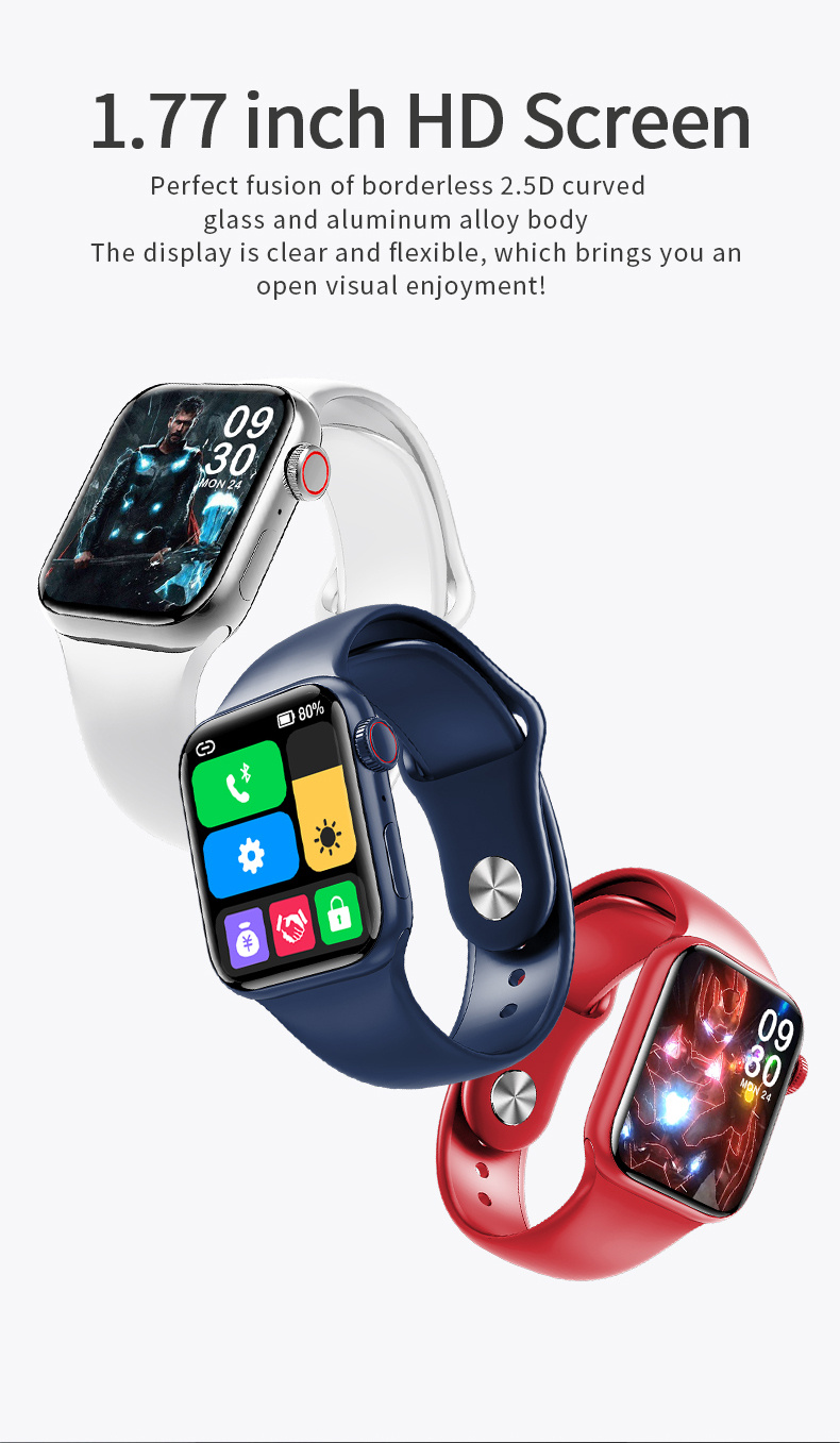 Hot M26 Plus Wearfit Pro Smartwatch Bt Calling Wireless Charging Reloj Inteligente M26plus Pro Smart Watch Series 6 7