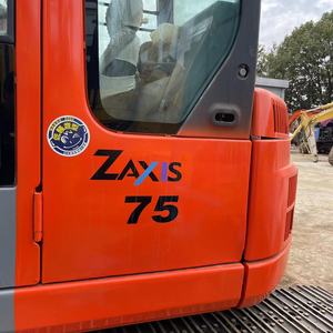 Original used Hitachi Zx75 Mini Excavator 7.5 tons Hydraulic Crawler Machine / Used Hitachi 75 Mini Excavators for <b>cheap</b> sale - Product Image 3
