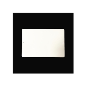 Plaques métalliques vierges en aluminium pour sublimation par transfert thermique, forme rectangulaire, 12x18 pouces, avec <span class=keywords><strong>coins</strong></span> arrondis et trous, 2026 - Product Image 3
