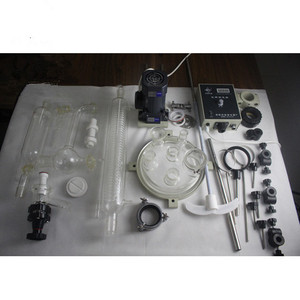 CHINCAN SF-10L 20L 30L 50L 100L Double Wall <b>Jacketed</b> Glass Reactor OEM - Product Image 5