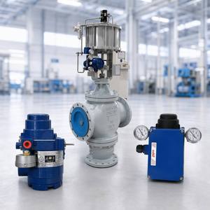 Válvula de Control Neumática de 3 Vías SUPCON Serie LN DN200 WCB con Sistema Industrial Inteligente - Product Image 3