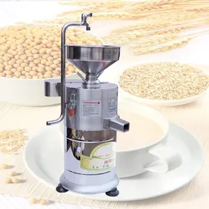 Chinese Stainless Steel Commercial Tofu Extractor Soymilk Soya Soy Bean Curd Soybean Milk Grinder Grinding Making Machine Maker