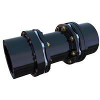 Accouplements d'arbre à double structure supportés par OEM Transmission de puissance flexible ou rigide avec accouplement à diaphragme en acier
