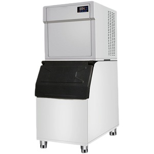 crescent ice maker with storage bin 160kg crescent cocktail crescent stainless steel crescent ice machine NES-160R-P - Product Image 6