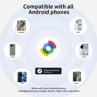 Traceur GPS étanche en plastique Google Find My Tag pour appareils intelligents Android/iOS Bluetooth, autonomie de 1 an – Clé/Objet perdu