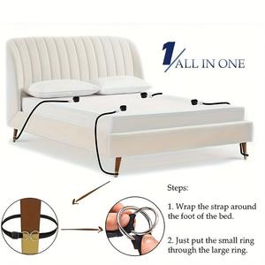 WQS SM - Juego de Tres Piezas de Equipo de Bondage para Parejas, para Restricciones en la Cama y Uso Sexual <span class=keywords><strong>Gay</strong></span> - Product Image 4