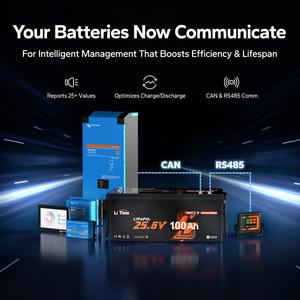 Batería Inteligente LiTime de 25.6V 100Ah con 5 Años de Garantía, IP65, Solución de Energía ComFlex de Litio - Product Image 4