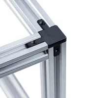 1515 Openbuilds konektor braket sudut 3-arah untuk profil ekstrusi aluminium 2020 3030 4040 seri V dengan sekrup