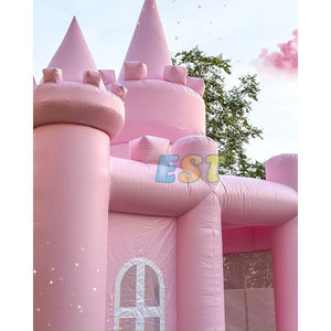 Nuevos Castillos inflables populares, casa de rebote comercial, <span class=keywords><strong>Castillo</strong></span> de salto, casa inflable para niñas, casa de gorila rosa para fiesta - Product Image 4