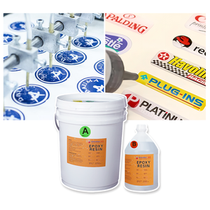 Công nghiệp <span class=keywords><strong>2</strong></span> phần nhựa Epoxy Epoxy Dome nhựa/<span class=keywords><strong>Polyurethane</strong></span> logo nhựa cho logo Sticker - Product Image 3