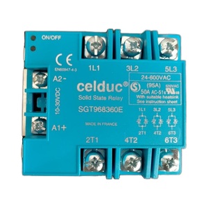 รีเลย์โซลิดสเตท celduc 60A แบบ DC-DC 60A 5-220VDC เฟสเดียว SSR รุ่น SGT968360E - Product Image 2