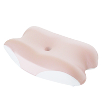 Oreiller cervical ergonomique en mousse à mémoire de forme, soutien cervical papillon, oreiller profilé à rebond lent, design 3 zones pour les dormeurs sur le côté et sur le dos