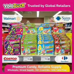 Fabricante Yoloduck, Venta al por Mayor de Caramelos Agridulces de la Serie Dippy Gummy, Caramelos Halal con Diseño de Dibujos Animados para Comida de Ocio - Product Image 2