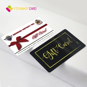 Cartes cadeaux personnalisées en PVC de qualité supérieure avec logo personnalisé YTS, nouvelles cartes cadeaux d'entreprise imprimées - Product Image 3