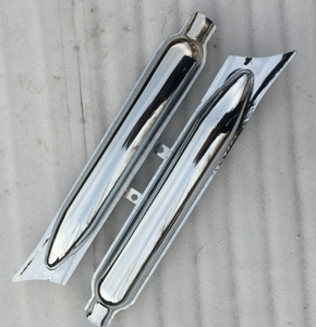 Tubo de Escape para Motocicleta BMW CJK750 M1 M72 R71 R12 CJ Dnepr MT12, Tipo Cola de Pez - Product Image 1