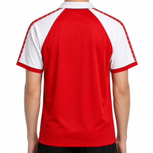 Jersey Sepak Bola Pendek Oversize Model Boxy Bernapas dengan Cetakan Vintage Unisex Streetwear untuk Pesanan Acara Musim Panas - Product Image 3