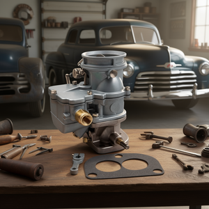 Carburador de 2 Barriles para Ford Mercury V8, 3 Pernos, Estrangulador Manual, para Reparación o Reemplazo en Modelos 1949-1953 - Product Image 2