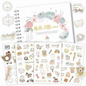 Essentials Memory Decoration Gift Essential Diy Milestone Record <b>Book</b> Baby Growth Album Sticker Set - Product Image 2