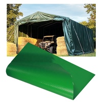 550-650G 500 * 500D 18*17 Couverture de bâche de ferme stratifiée Rouleaux de bâche en PEHD Bâche de couverture en PVC