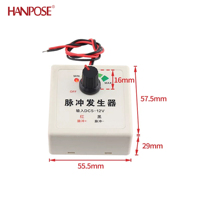 Controlador de Motor Paso a Paso Hanpose, Control de Velocidad Ajustable, Control de Señal de Pulso, Funcionamiento Estable, Generador de Pulsos