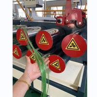 Machine à fabriquer des fils de brosse en nylon, fil d'extrudeuse de cordes de filament de maille en plastique