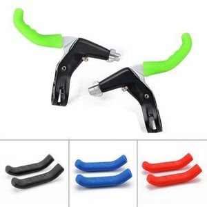 Xe đạp phanh xử lý Bìa Silicone MTB Grips xe đạp tay lái bảo vệ bìa chống trượt xe đạp bảo vệ bánh xe đạp phụ kiện - Product Image 2
