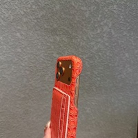 Étui porte-cartes pour iPhone 17 Pro Max pour filles, étui de luxe avec support en cuir croco pour iPhone 17 Pro Max