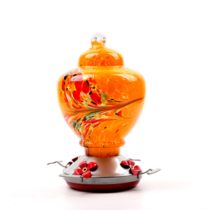 Liar Minum <span class=keywords><strong>Outdoor</strong></span> Burung Hanging Pengumpan untuk Dekorasi Taman Bypass Gantung untuk Taman Kaca Patri Hummingbird Pakan - Product Image 4