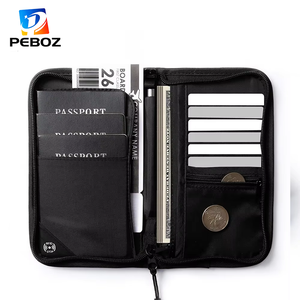 Style Nylon Blue Men <strong>Wallet</strong> Credit Card Holder Waterproof Passport <strong>Wallet</strong> <strong>Rfid</strong> P.travel Off-the-shelf New Nylon+ <strong>RFID</strong> Travel - Product Image 1