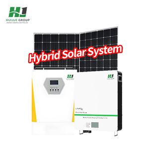 10KW Hybrid <b>Solar</b> Energy System <b>Kit</b> with Polycrystalline Silicon Panels MPPT Controller Pure Sine Wave Battery Storage - Product Image 3