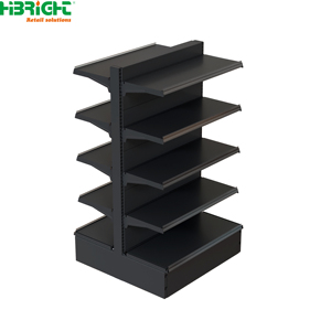 Estantería Metálica para Supermercado, Panel Perforado, Expositor Minorista, Góndola para Tienda de Comestibles, Pasillo - Product Image 4