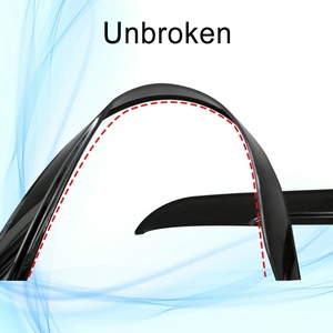 Deflectores de Viento para Ventanas Laterales de Coche, Visera Protectora Contra Sol y Lluvia para Mitsubishi MIRAGE G4 2014-2024 - Product Image 6