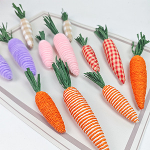 ของตกแต่งรูปแครอทขนาดเล็กสำหรับเทศกาลอีสเตอร์จาก European American Furniture ทำจากเชือก<span class=keywords><strong>ป่าน</strong></span> ใช้ตกแต่งงานปาร์ตี้ ของตกแต่งแนวครอส-บอร์เดอร์ - Product Image 4
