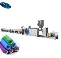 Ligne d'extrusion de tuyaux PE, HDPE, LDPE, machine de fabrication de tuyaux en plastique, production d'eau chaude et froide LDPE
