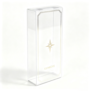 Boîte personnalisée en PET à couvercle rabattable, emballage pliable en plastique transparent de forme personnalisée pour écouteurs électroniques, clés USB, jouets, présentoir, vente en gros, lot OEM - Product Image 6
