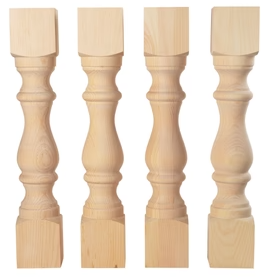 Pieds de table de style colonial (très résistants) - Product Image 3