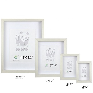 Huifeng Wholesale Custom 5x7 8x10 Photo Frame 3D Shadow Box Frame Wood Frame