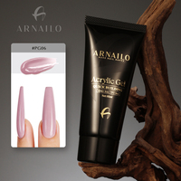 Gel Acrylique Polygel Professionnel Sans HEMA ni TPO pour Extension d'Ongles, Sans Pointe Chaude, Fourniture en Gros pour Salons ARNAILO 60ml