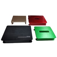 Boîtier en aluminium anodisé personnalisé tour CNC service de fraisage boîte en métal électrique pour moteur de voiture amplificateur fil EDM