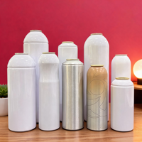 Lata de Aerosol de Aluminio Vacía de 100 ml de Alta Calidad, Sin Costuras, con Revestimiento Interior Epóxico para Uso Químico Industrial